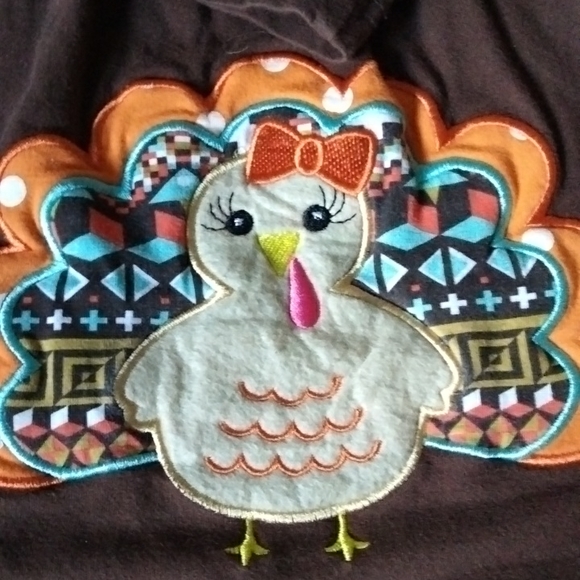 Thanksgiving Girls Dress size 4 make offer For next year buy now - Picture 2 of 4